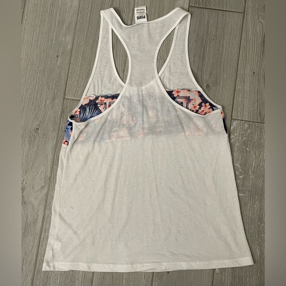 VS PINK Sequin Tropical Tank Top 🌺🌴 - Picture 7 of 10